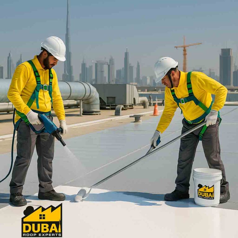 Perfect Paint Finishes for Roofs, Parapets & Waterproofed Surfaces in the UAE